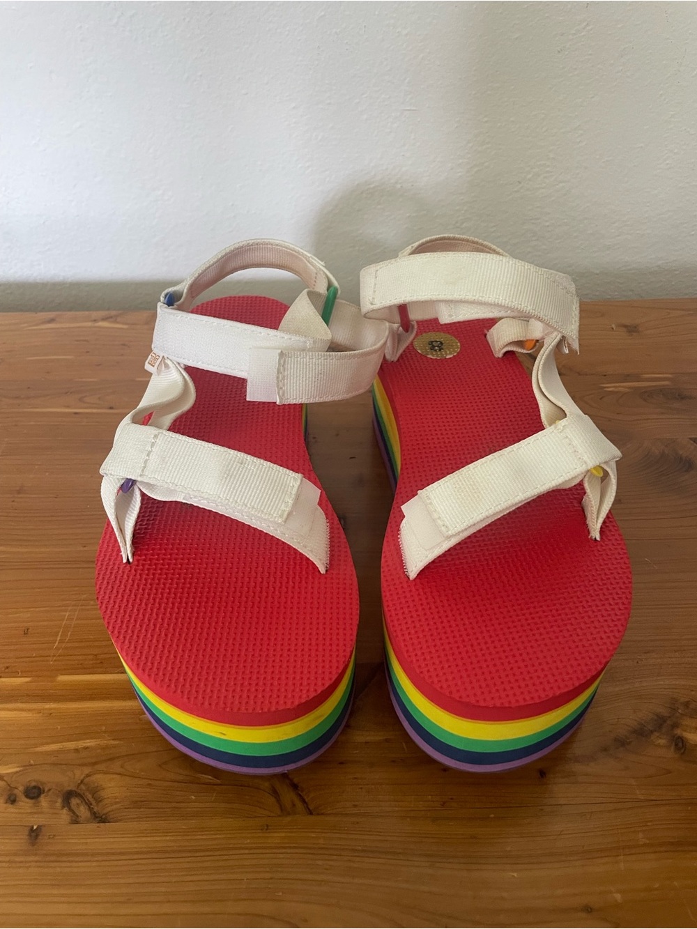 Teva Rainbow Platform Sandals